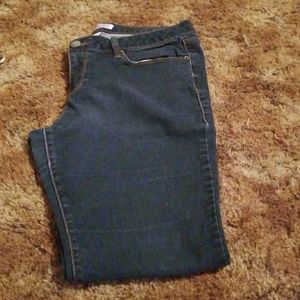 Women's dark blue jeans